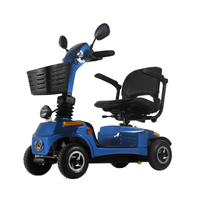 Compact Mobility Scooter with Aluminum Rims To Shopping