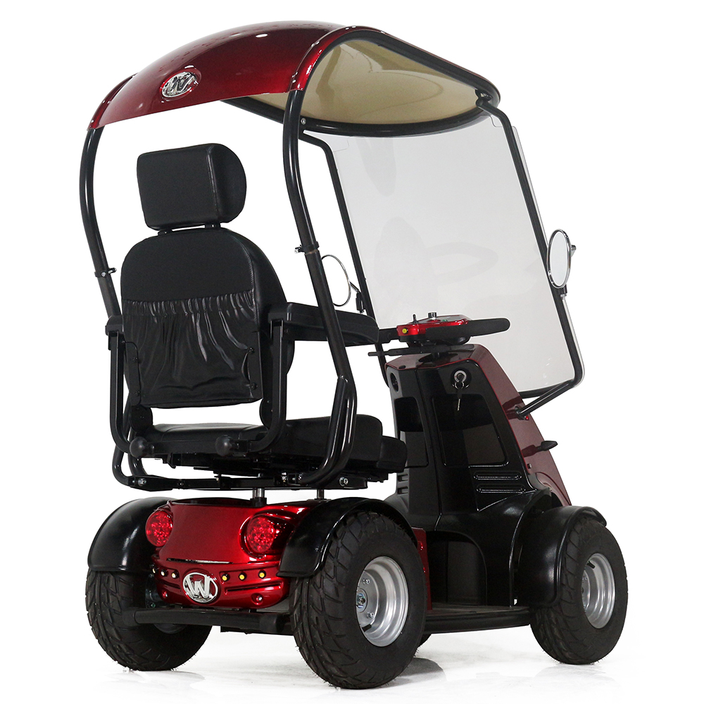 Large Mobility Scooter with Suspension for Heavy Body