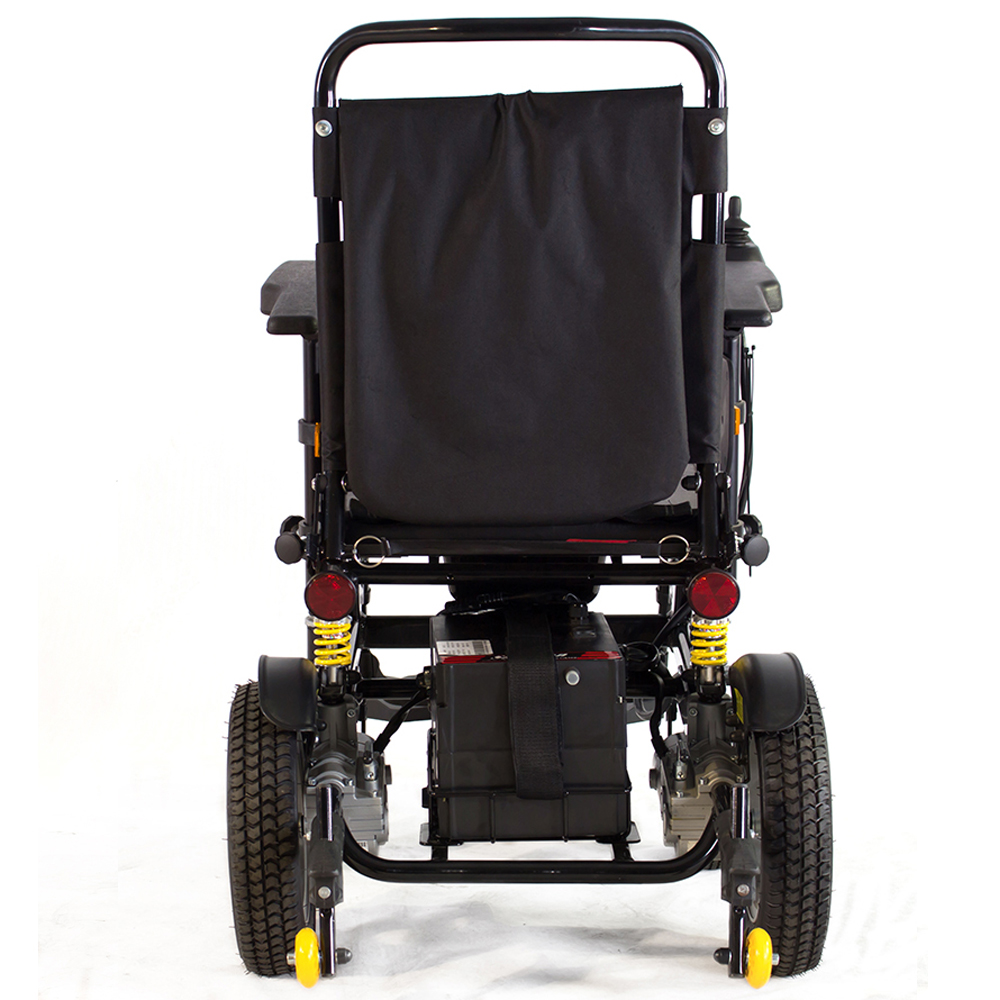 aluminium power wheelchair with toilet for disabled