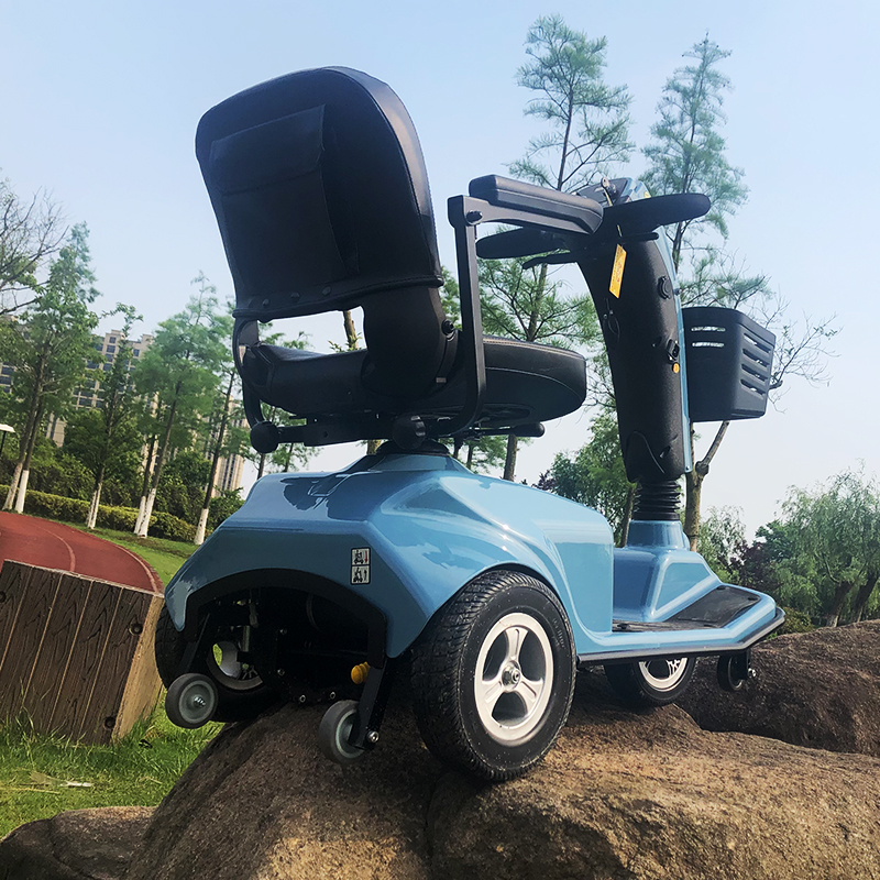 customized outdoor brushless three wheels mobility scooter sightseeing scooter