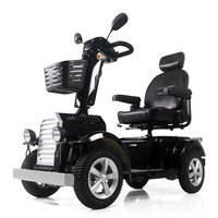 classic appearance brush motor mobility scooter for elderly with big battery