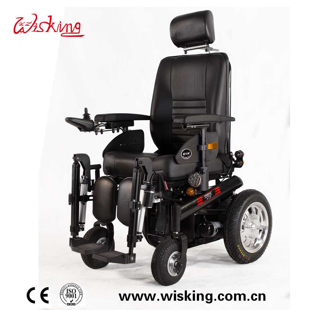 Full Function hospital Reclining Electric Wheelchair with 6 motors for disabled 