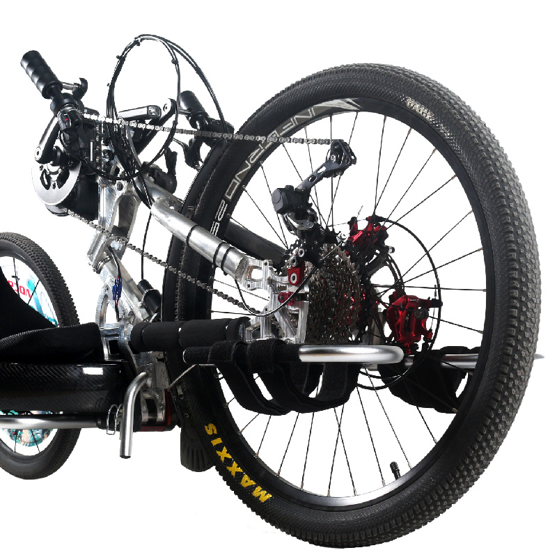 recumbent handcycle with lithium battery for disabled
