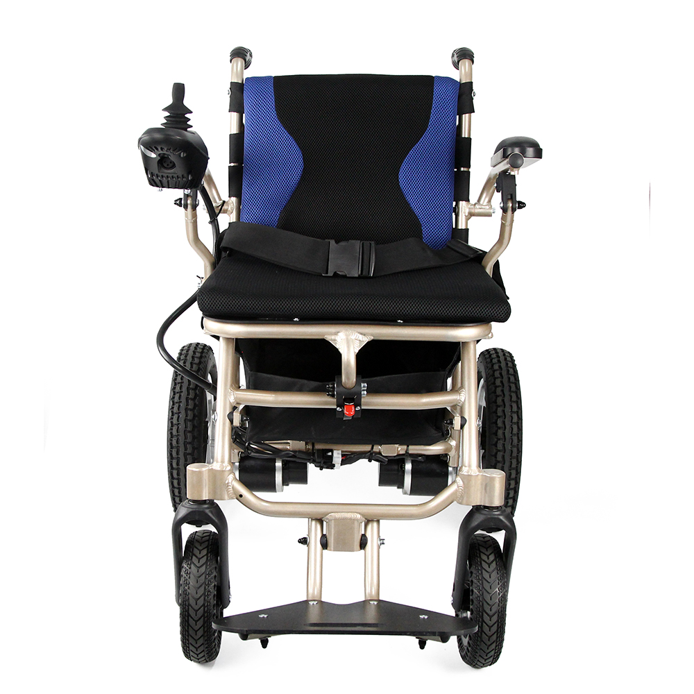 small lightweight power wheelchair with lithium battery