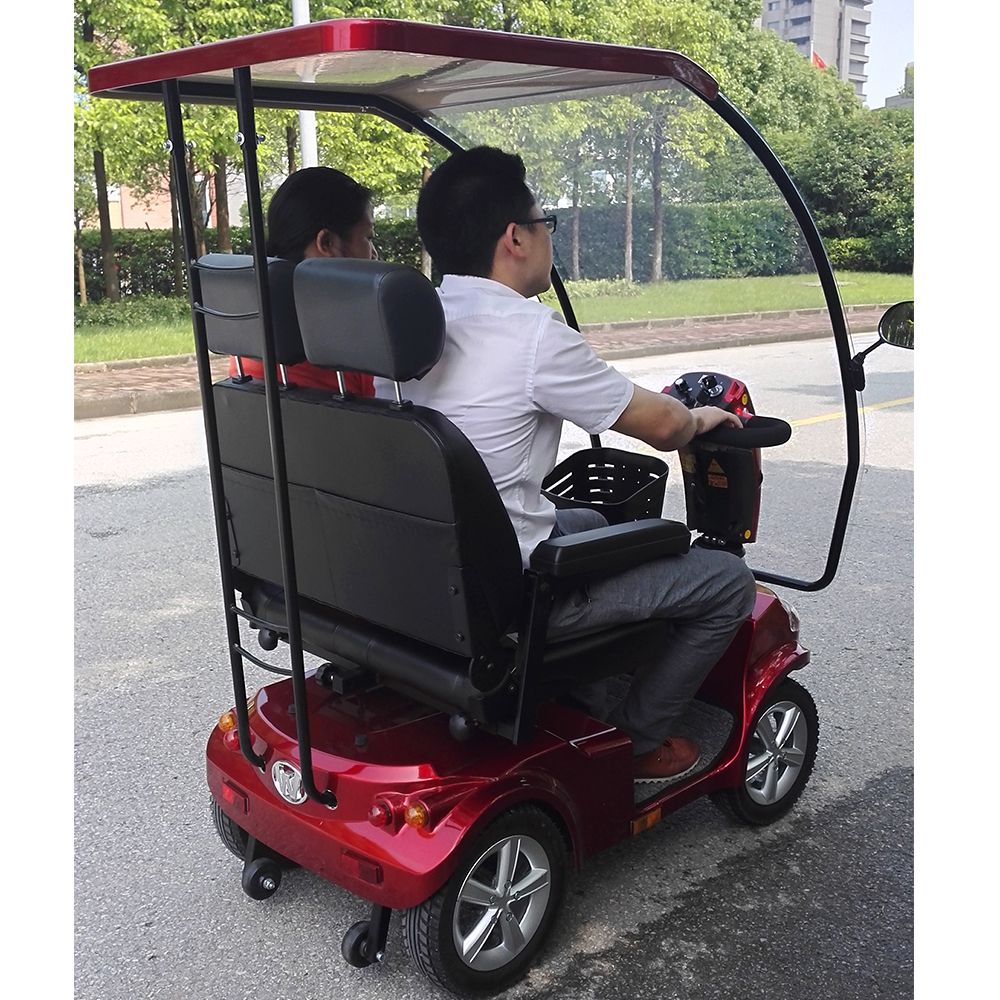 double seat brushless mobility scooter for adults